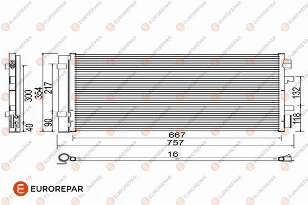Condenseur, climatisation EUROREPAR 1618099780