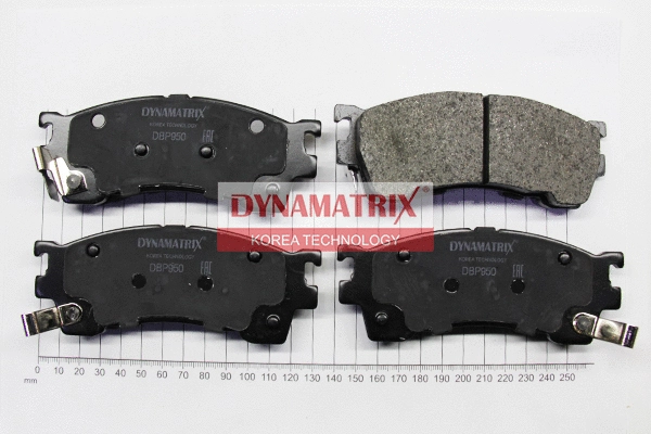 Kit de plaquettes de frein, frein à disque DYNAMATRIX DBP950