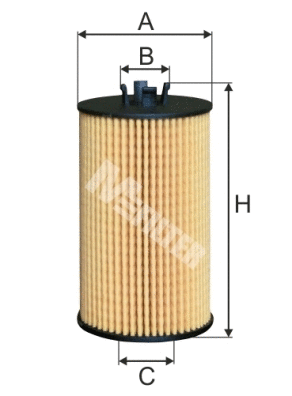 Filtre à huile MFILTER TE 648