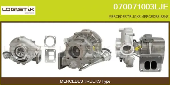 Turbocompresseur, suralimentation LGK 070071003LJE