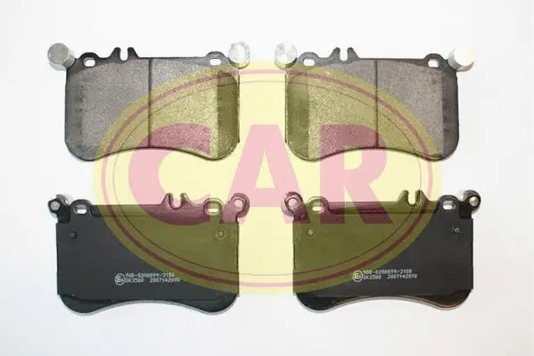 Kit de plaquettes de frein, frein à disque CAR PNT0902
