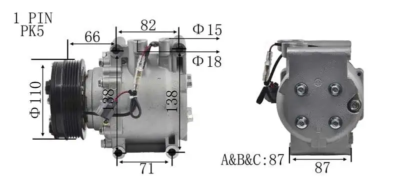 Compresseur, climatisation A.Z. Meisterteile AZMT-45-041-1151