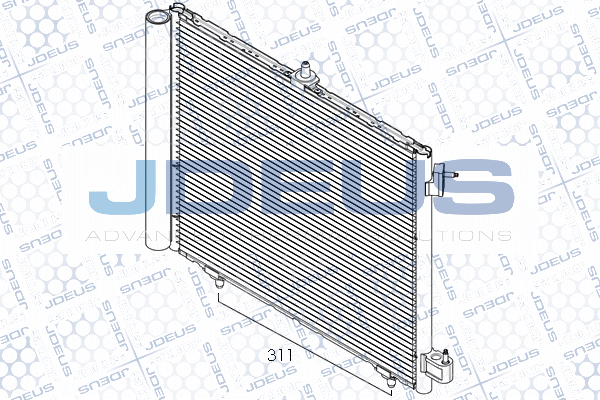 Condenseur, climatisation JDEUS RA7070091