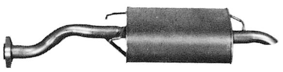 Silencieux arrière VEGAZ GmbH MOS-64
