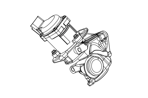 Vanne EGR AISIN EGRAZ-7001