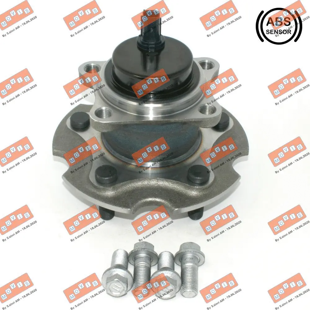 Kit de roulements de roue MOVIS ASB2245
