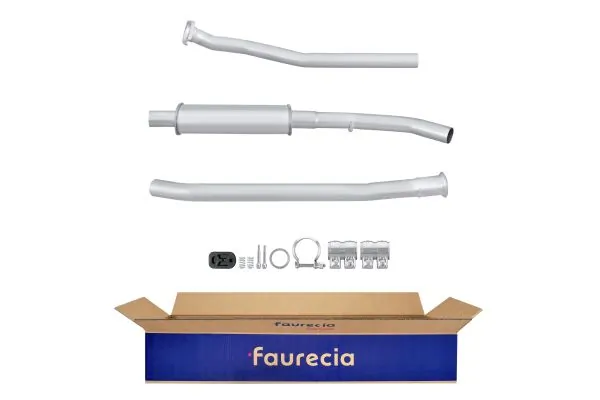Silencieux central HELLA 8LC 366 023-501