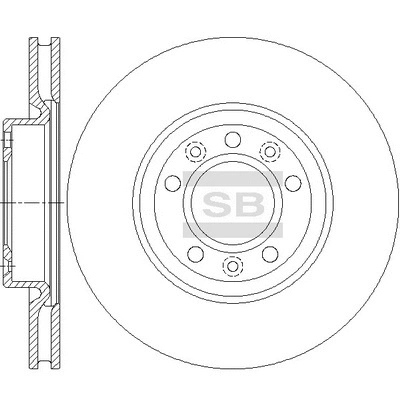 Disque de frein Hi-Q SD6008