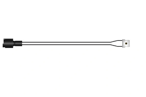 Contact d'avertissement, usure des plaquettes de frein RAICAM KS0174