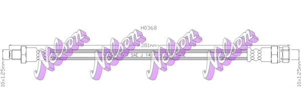 Flexible de frein KAWE H0368