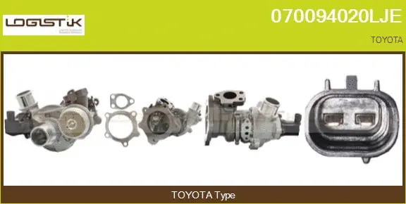 Turbocompresseur, suralimentation LGK 070094020LJE
