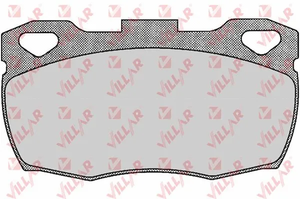 Kit de plaquettes de frein, frein à disque VILLAR 626.0332