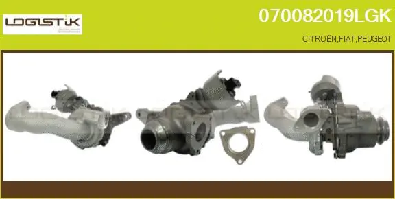 Turbocompresseur, suralimentation LGK 070082019LGK
