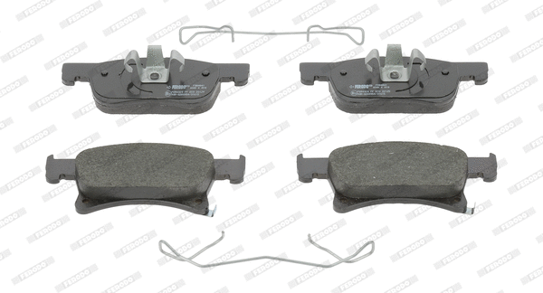 Kit de plaquettes de frein, frein à disque FERODO FDB4841