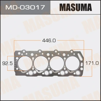 Joint, culasse MASUMA MD-03017