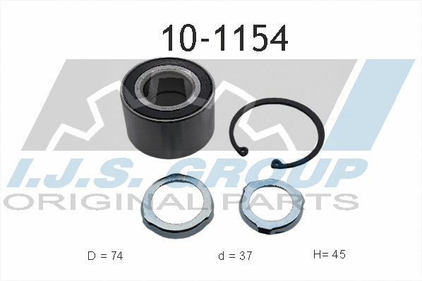 Kit de roulements de roue IJS GROUP 10-1154