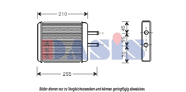 Système de chauffage AKS DASIS 519030N