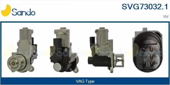 Vanne EGR SANDO SVG73032.1