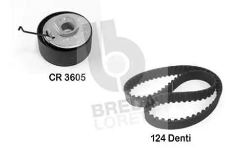 Kit de courroie crantée BREDA LORETT KCD0053