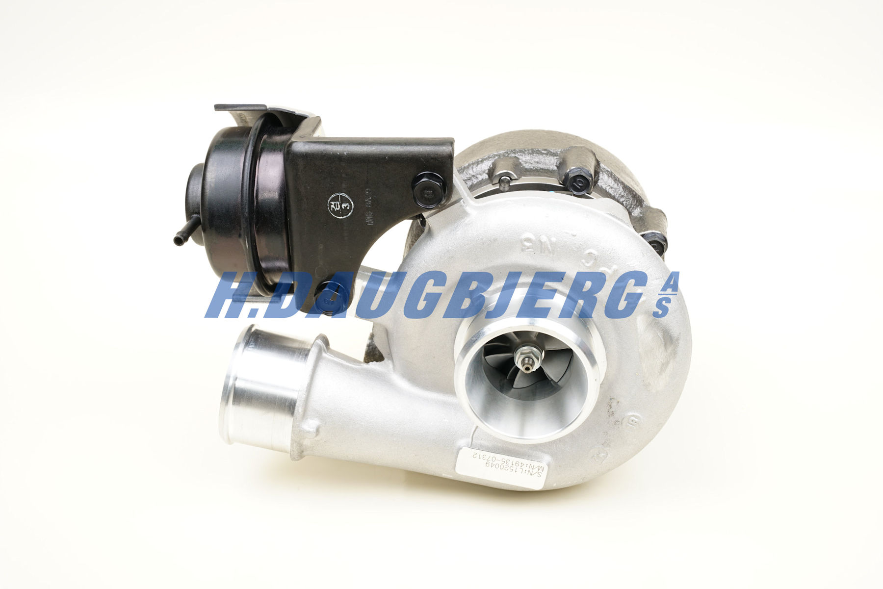 Turbocompresseur, suralimentation H. Daugbjerg 49135-07312