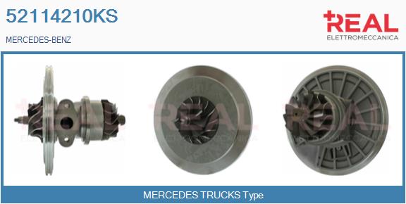 Groupe carter, turbocompresseur REAL 52114210KS