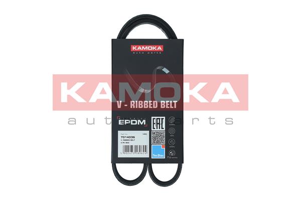 Courroie trapézoïdale à nervures KAMOKA 7014036