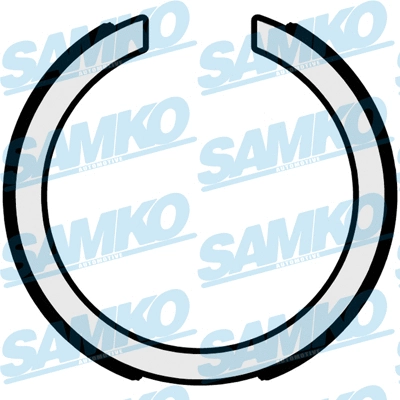 Jeu de mâchoires de frein, frein de stationnement SAMKO 81095