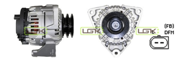Alternateur LGK 441765