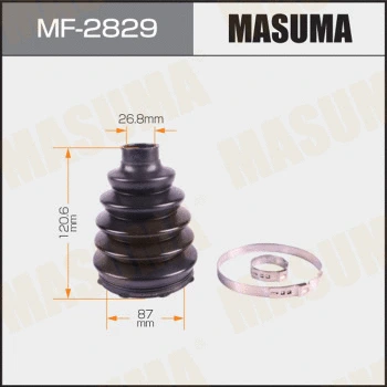 Jeu de joints-soufflets, arbre de commande MASUMA MF-2829