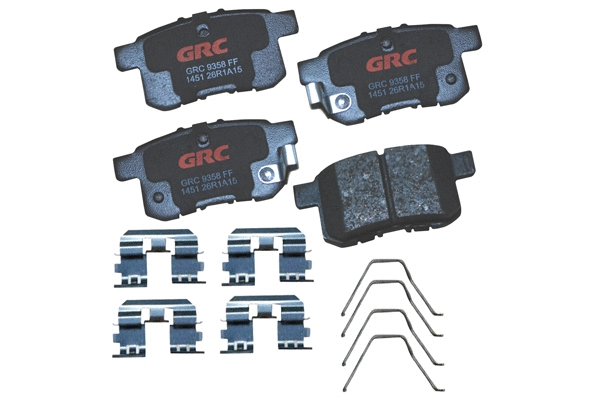 Kit de plaquettes de frein, frein à disque GRC - Ultra Brakes GCD1451