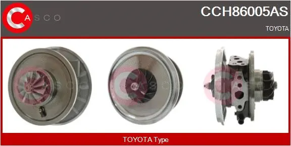 Groupe carter, turbocompresseur CASCO CCH86005AS
