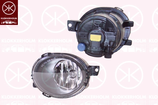 Projecteur antibrouillard KLOKKERHOLM 90570282A1