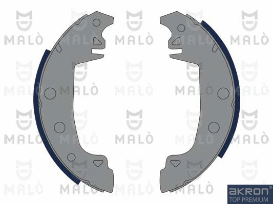 Jeu de mâchoires de frein AKRON-MALÒ 1390369