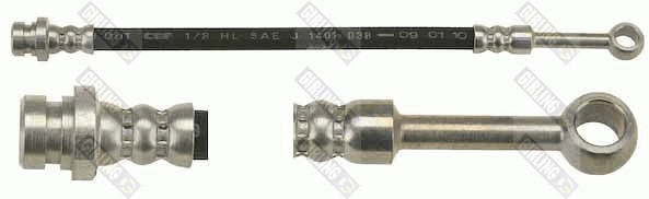 Flexible de frein GIRLING 9004627