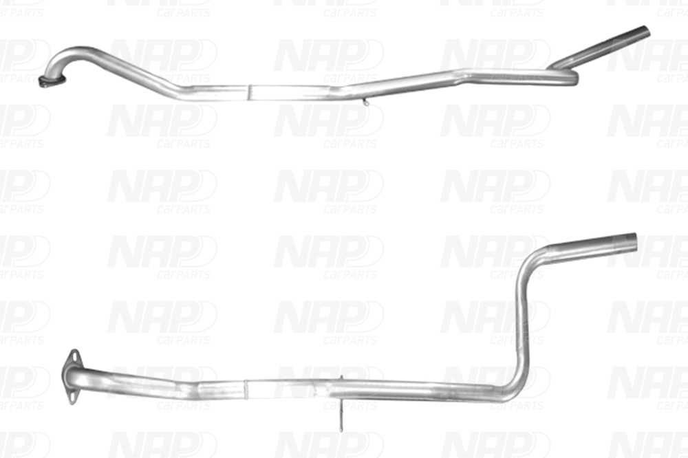 Tuyau d'échappement NAP carPARTS CAC10664