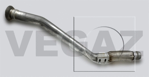 Tuyau d'échappement VEGAZ GmbH MR-307
