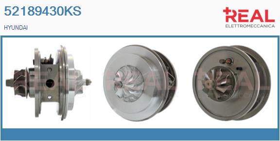 Groupe carter, turbocompresseur REAL 52189430KS