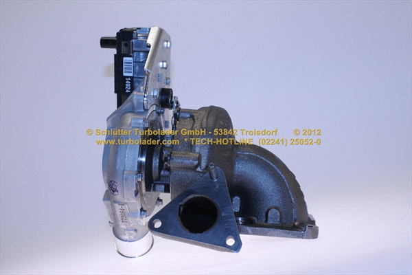 Turbocompresseur, suralimentation SCHLÜTTER TURBOLADER 172-08220