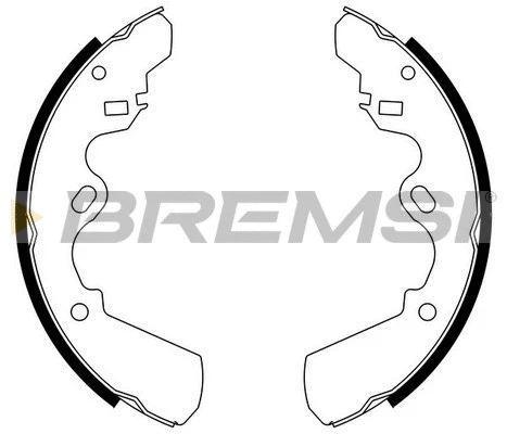 Jeu de mâchoires de frein BREMSI GF0056