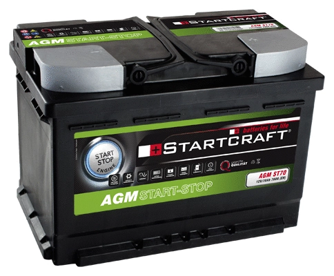 Batterie de démarrage STARTCRAFT AGM ST70