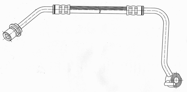 Flexible de frein CEF 510638