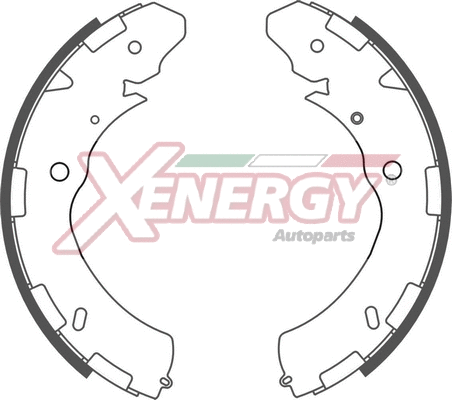 Jeu de mâchoires de frein AP XENERGY X50568