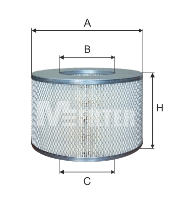 Filtre à air MFILTER A 836