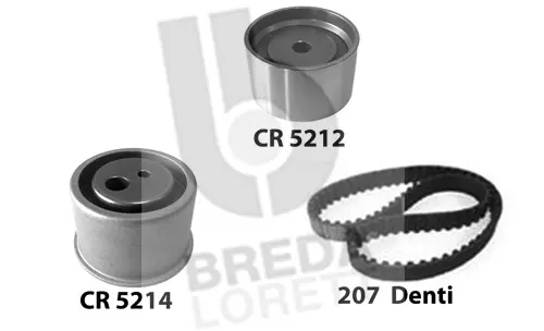 Kit de courroie crantée BREDA LORETT KCD0294