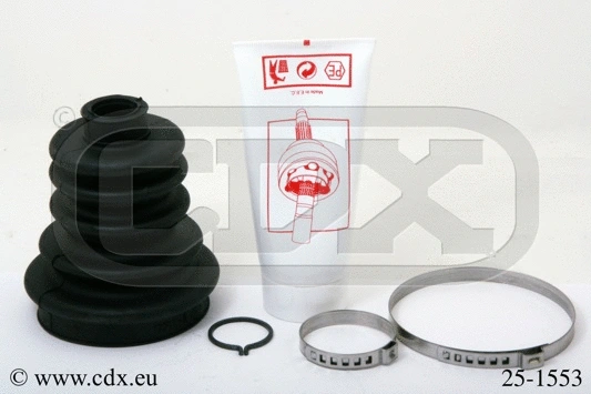 Jeu de joints-soufflets, arbre de commande CDX 25-1553