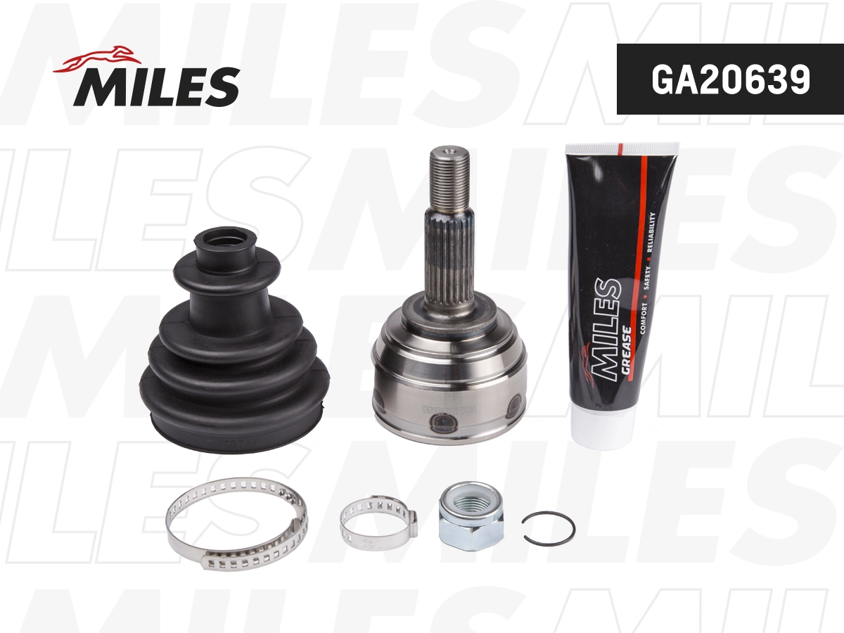 Jeu de joints, arbre de transmission MILES GA20639