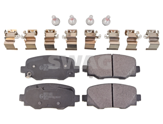 Kit de plaquettes de frein, frein à disque SWAG 33 10 0190
