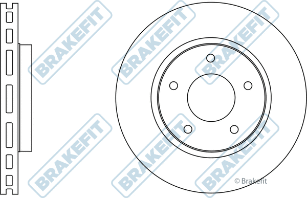 Disque de frein APEC SDK6589