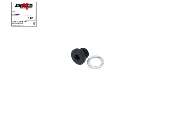 Vis-bouchon, carter d'huile AUTOMEGA 274764410
