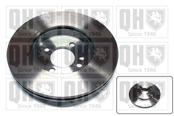 Disque de frein QUINTON HAZELL BDC5312